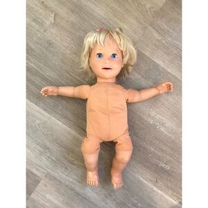 Vintage Amazing Amanda Interactive Talking Doll Playmates *Tested* Working Read